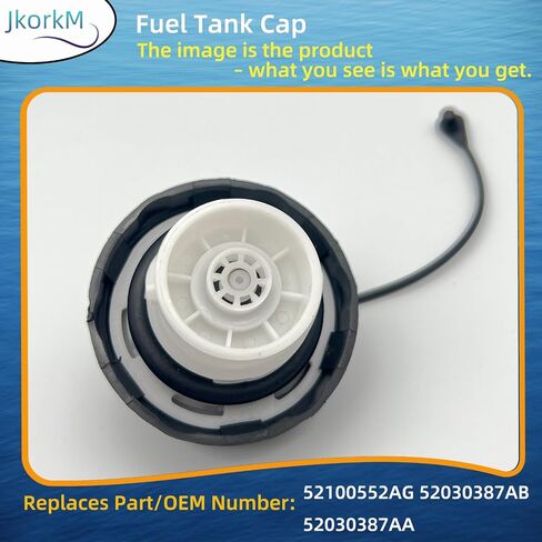 Fuel Tank Cap,Gas Cap For 2003-2018 Jeep Wrangler JK,2008-2017 Jeep Patriot,2003-2006 Jeep Wrangler TJ,2006-2010 Jeep Commander,2002-2012 Jeep Liberty, 2000-2017 Jeep Cherokee & Dodge Ram#52100552AG in Saudi Arabia