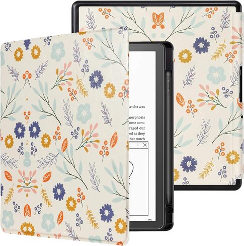حافظة CoBak لجهاز Kindle Scribe - غطاء جلد PU جديد تمامًا مع ميزة التنبيه التلقائي للنوم لجهاز Kindle Scribe 10.2 بوصة 2022 تم إصداره مع حامل قلم in Saudi Arabia