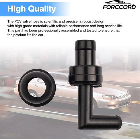 Custom Fit for Exhaust PCV Valve Toyota 4runner 1996-2002, T100 1995-1998, Tacoma 1995-2004, Tundra 2000-2004, Lexus ES300 SC300 in Saudi Arabia