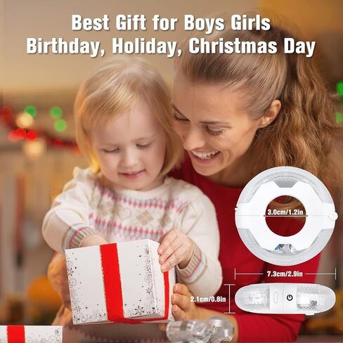 Bike Wheel Hub Light for Kids, Balance Bike Light, 12 Colors 37 Mode, Touch Button, Vibration Sense Switch, Safety Warning Decoration for Night Riding, Stocking Stuffer, Pack 2 in Saudi Arabia
