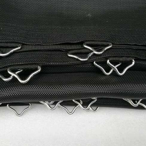 Trampoline Triangle Buckle Stainless Steel Triangle Rings Buckle 1.57" Loop Ring V-rings Straps with Spring Tool in Kuwait