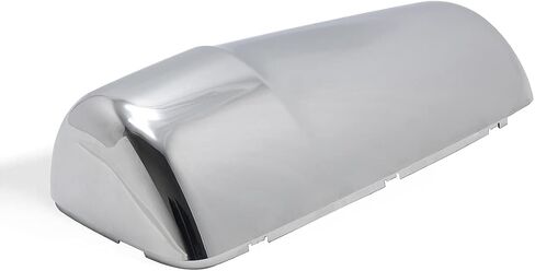 Door Mirror Covers Left Driver Side&Right Passenger Side for Kenworth T680 T880 (Chrome) in Kuwait