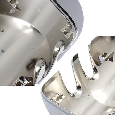 Door Mirror Covers Left Driver Side&Right Passenger Side for Kenworth T680 T880 (Chrome) in Kuwait