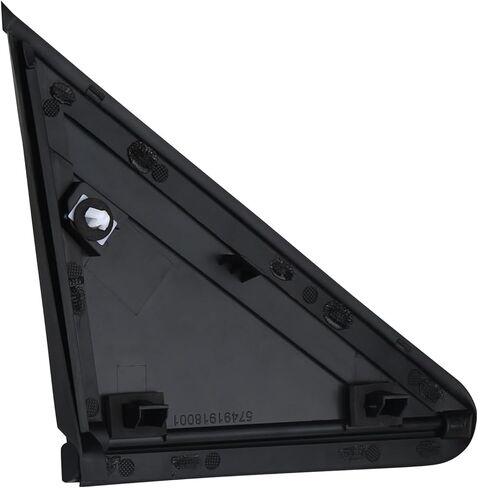 Mirror Flag Applique Panel Trim | Compatible with 2008-2016 Chrysler Town & Country,2008-2020 Dodge Grand Caravan,2014-2015 Ram C/V | 1AN69RXFAB 1AN69RXFAA Front Door Exterior Side Mirror Cover in Kuwait