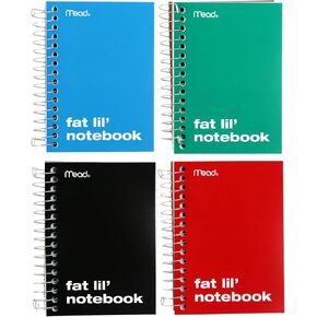 MEA45390 - Mead Fat Lil Fashion Notebook by Mead