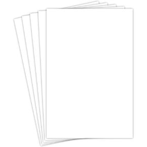 White Card Stock Paper | 11 x 17 Inches | Tabloid or Ledger | 50 Sheets Per Pack | 100lb Cover (270gsm) Cardstock, Smooth Finish (Blank Cardstock) in Kuwait
