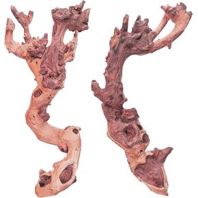 Natural Wood Punica Driftwood for Aquarium Fish Tank Wood,Extra Large Pomegranate Trunk Driftwood for Reptile Tank Decor (Punica-Trunk L(18-22 Inch or 1.4-2 Lb)-1 PCS)
