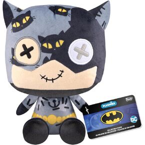Funko POP! Plush: Patchwork - Catwoman - DC Comics - Collectable Soft Plush - Birthday Gift Idea - Official Merchandise - Stuffed Plushie for Kids and Adults - Ideal for Comic Books Fans