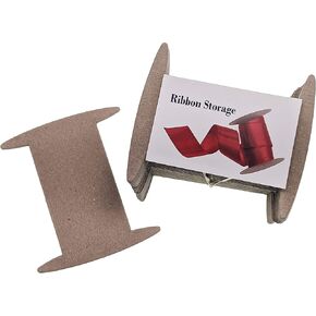 GiveThanks Ribbon Spools (50) - Craft Organizer, Wrapping Paper Storage, Bin, Cabinet Organization, Twine Storage, Wrapping & Card (Medium)