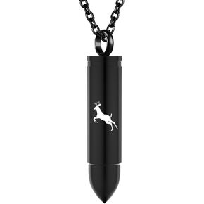 Cylinder Urn Necklaces for Ashes for Men Cremation Jewelry Ash Necklace Pendant Keepsake Ashes Memorial Jewelry