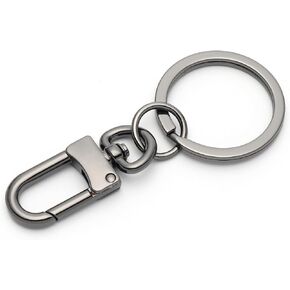 NEXT FASHION Purse Key Charm Key Ring Clasp Silver Tone for Handbag & Purse - Silver in Saudi Arabia