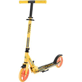 Jovial Kick Scooters for Kids Teenagers - 2 Wheel Kids Scooter with Adjustable T-Bar Handlebar - Alloy Anti-Slip Deck - Portable Folding Kick Scooters for Kids
