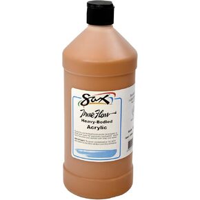 Sax - True Flow Heavy Body Acrylic Paint, 1 Quart, Raw Sienna