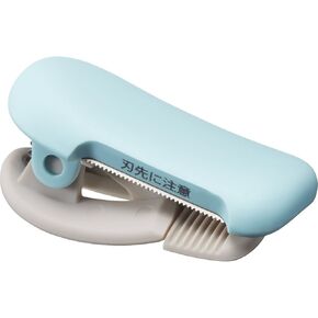 KOKUYO Washi Tape Cutter, Masking Tape Dispenser, Mini Portable Light Cutting, Clip Type, for 10-15mm Wide Tape, White, Japan Import (T-SM400W)