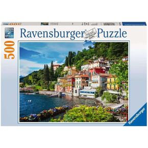 Ravensburger Lake Como ، Italy 500 Piece Jigsaw Puzzle للبالغين وللأطفال الذين تتراوح أعمارهم بين 10 وما فوق
