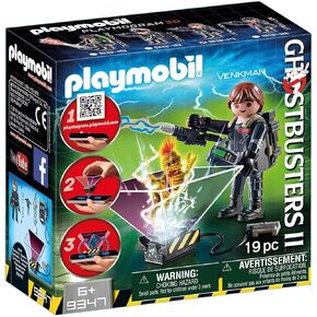 PLAYMOBIL 9347 Ghostbusters II Peter Venkman Playmogram 3D Figure