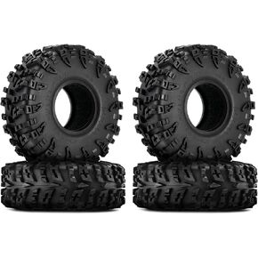INJORA 1.9" S5 Swamp Claw Tire - Mud Terrain Wheel Tires for FCX10 1/10 RC Crawler Car Upgrade 120 * 42mm