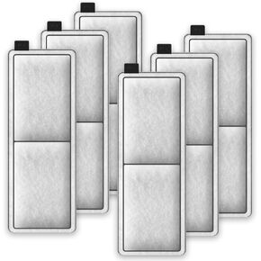 12-Pack Fish Tank Aquarium Filters Replacement for Top Fin RF-L Large Retreat Filter Cartridges