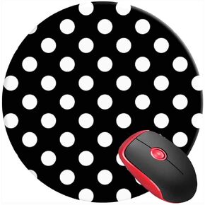 Mouse Pad Cool Eye Iris Blue Teen, Round Mousepad, Non-Slip Rubber Base Mouse Mat for Laptop and Computer
