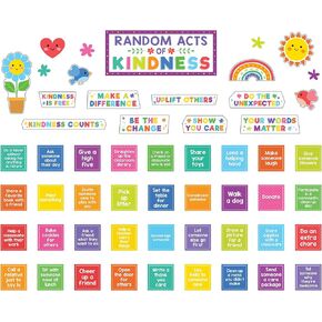 Teacher Created Resources Colorful Random Acts of Kindness Bulletin Board (TCR8328)