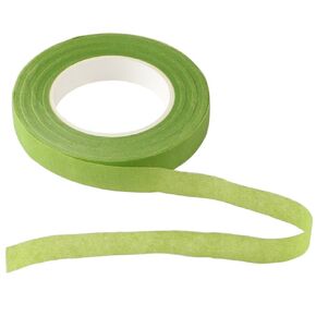Floral Tape 1/2inch Flower Tape for Wreath Floral Arranging Stem Wrap Wedding Bouquet Craft (Yellow Green)