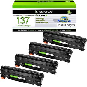 استبدال خرطوشة الحبر المتوافقة مع Greencycle لـ Canon 137 CRG137 9435B001AA لاستخدامها مع ImageClass D570 MF232W MF242DW MF247DW MF240 MF212W MF216N MF227DW MF236N MF217W PRINTER