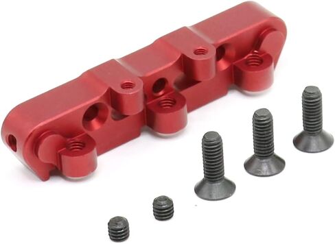 6061 شماعات شماعات حلقة الصدمات الأمامية من أجل Arrma 1/8 Kraton Outcast Typhon Talion 6S Pridgrades Part Red in Saudi Arabia