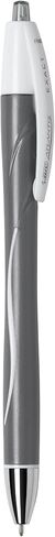BIC Glide Exact Black Retractable Ballpoint Pens, Fine Point (0.7mm), 12-Count Pack, Ultra Smooth Writing Black Pens in Saudi Arabia