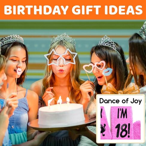 HAPPYPOP 18th Birthday Gift Ideas for Girls - Socks Birthday Gifts for 18 Year Old Girl, 18th Birthday Gifts for Teenage Girls in Saudi Arabia