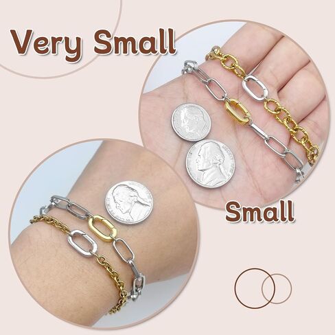 10Pack Carabiner Clip Pendant Clasp for Jewelry Making,18K Gold and Silver Necklace Clasp and Closures Jewelry Carabiner Charm Clasp for Necklace Bracelet in Kuwait