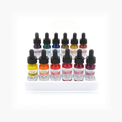 Dr. Ph. Martin's Hydrus Fine Art 3 Watercolor Set, 0.5 Ounce (Pack of 12), Multicolor in Kuwait