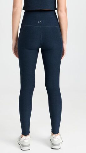 Beyond Yoga Spacedye High Waisted Pocket Midi Legging - Women’s Leggings - Body-Hugging - High-Waisted Darkest Night 1X US Women's 18-20 25 in Saudi Arabia