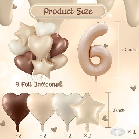 Big Number 2 Balloon Light Pink, Foil 2 Balloons with Pastel Baby Pink Helium 18 Inch Heart Star Balloon, 40'' Self Inflating Two Balloon Number for Girls 2nd Birthday Party Women Valentines Day Decor in Saudi Arabia