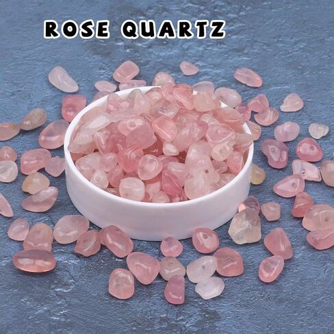 500 pcs Natural Chip Stone Beads, Amazonite Aquamarine 5-8 mm Irregular Gemstones Healing Crystal Loose Rocks Bead Hole Drilled for Jewelry Making Bracelet in Kuwait