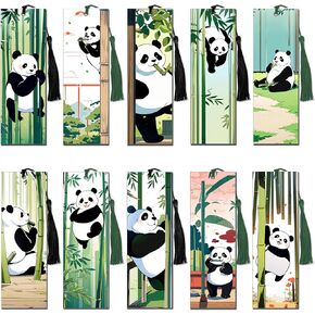 Modern Style Paper Bookmarks, 10 Unique Patterns, Durable, Perfect for Men, Women, Students, and Offices
