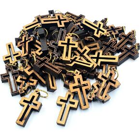 Zuluf Olive Wood Charms / Pendants, Wood