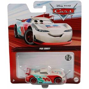 Disney Cars Toys Paul Conrev Die-cast Character Vehicles, Miniature, Collectible Racecar Automobile Toys Based on Cars Movies, for Kids Age 3 and Older