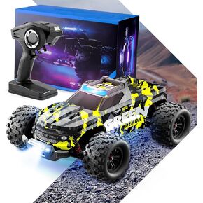 Brushless Fast RC Cars for Adults,Max 45mph Electric Off-Road RC Truck, High Speed RC Car 4WD Remote Control Car with 2PCS 3S Batteries for Adult,Fast RC Truggy with 2 Tyres for Snow Sand