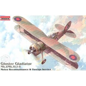 Roden Gloster Gladiator Mk.I/Mk.II/J8 Airplane Model Kit