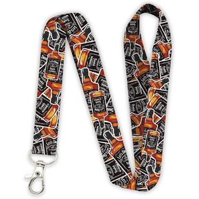 Whisky Bottles Drink Premium Lanyard