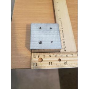 Shot Plate Impression Die Jewelry Making Embossing Steel Dies Metal Sheet Gold Made in The USA