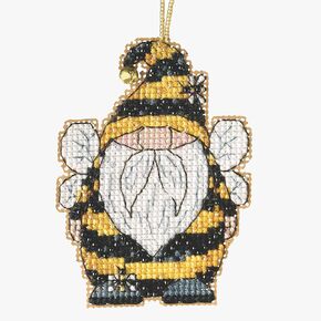 WICHELT IMPORTS INC Counted Cross Stitch BEE GNOME, Multi