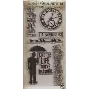 TIM HOLTZ - Visual Artistry Collection Clear Stamps - Lifes Possibilities