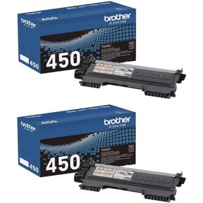 Brother BND00665 TN450 High Yield Toner Cartridge Black (2-Pack)