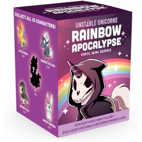 Unstable Games - Unstable Unicorns Vinyl Mini Figures Series Mystery Box - Rainbow Apocalypse