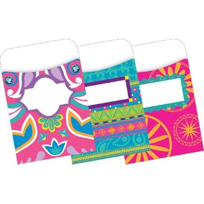 Barker Creek Peel & Stick Library Pockets, Happy, 3 Designs, Great for Holding Library, Index, and Flash Cards, Hall Passes, Recipes, and More! 3-1/2" x 5-1/8", 30 per Pkg (1234)