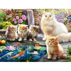 Ceaco - A Purrfect Day - 500 Piece Jigsaw Puzzle