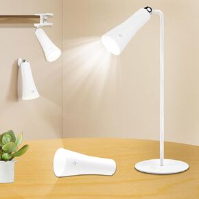 Wireless Desk Lamp LED Cordless Table Lamp LED Desk Lamps for Home Office Eye-Caring Lamp,3 Levels of Brightness,4-in-1 Magnetic Lamp,Touch Control Desk lamp for Reading