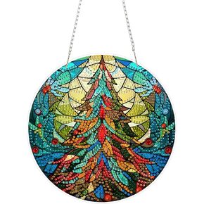 AIBOERL Dragon Diamond Painting Pendant Kits,5D Diamond Art Diamond Painting Hanging Kits,7.23"X7.23"DIY Diamonds Painting Suncatcher Pendant Kit for Adults for Gift Wall Home Decor