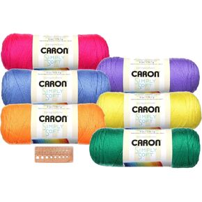 Caron Simply Soft Yarn Assortment (Neon)